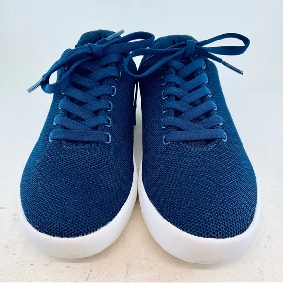 Atoms Navy White Women's Model 000 Everyday Sneakers, size 5.75 - Picture 2 of 11